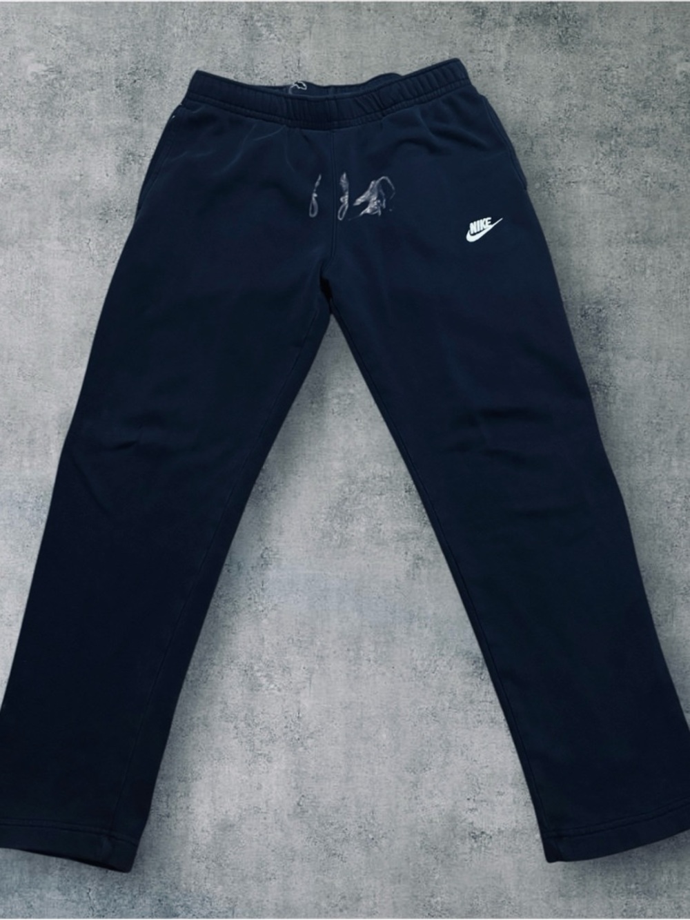 Men’s Nike Black Open Hem Sweatpants Size Medium